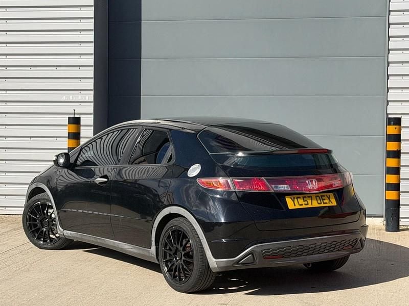 Used Honda Civic SE 2007 Black Hatchback