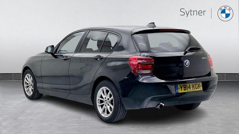 Used BMW 118 Sport Line 141 HP (103 kW) 2014 Black Hatchback