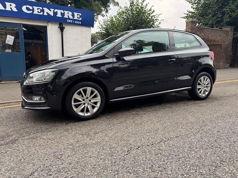 Black Used 2015 VW Polo SE Hatchback | £7,000 (Fair price) - Image 1/4