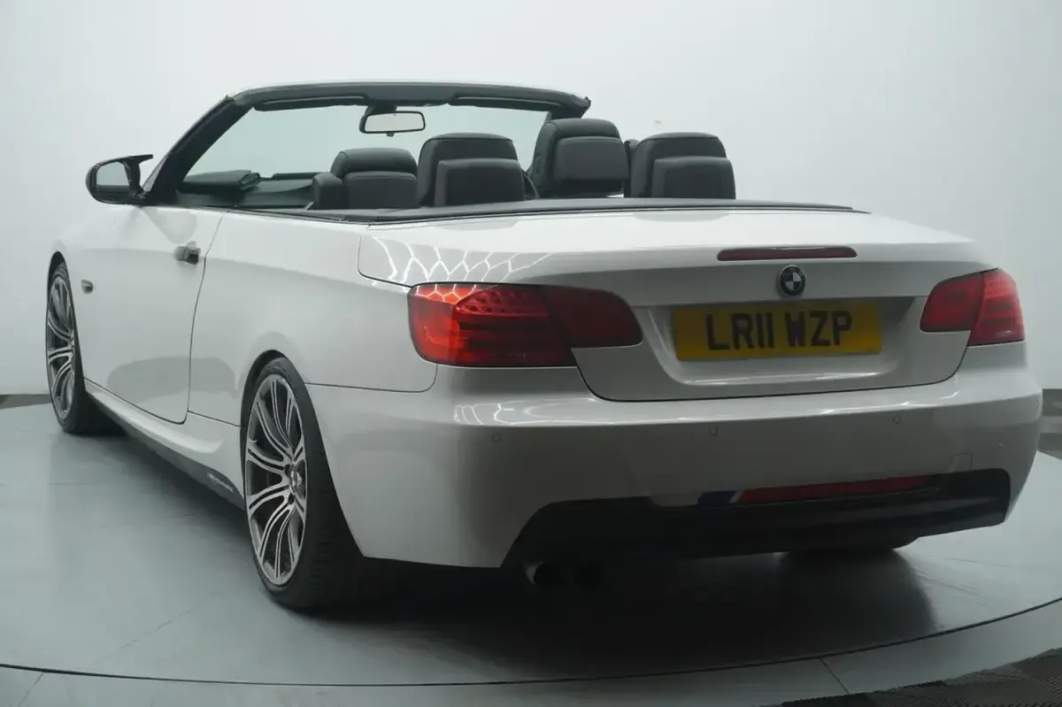 Used BMW 325 Cabriolet M Sport 2011 White Cabriolet