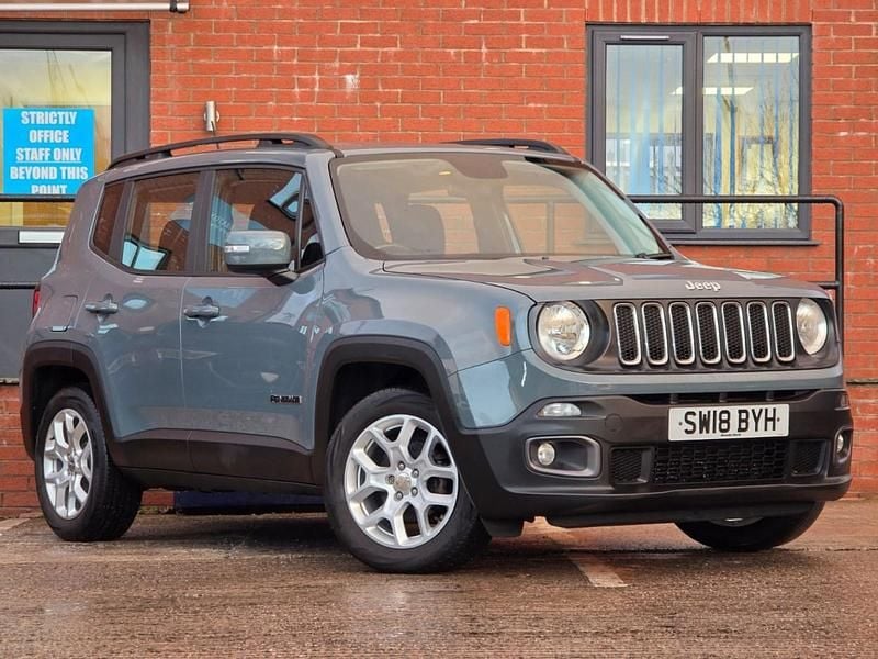 Grey Used 2018 Jeep Renegade Longitude SUV | £8,990 (Good price) - Image 1/4