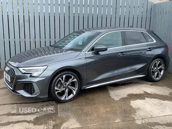 Used Audi A3 S-Line 110 HP (80 kW) 2023 Grey Sedan