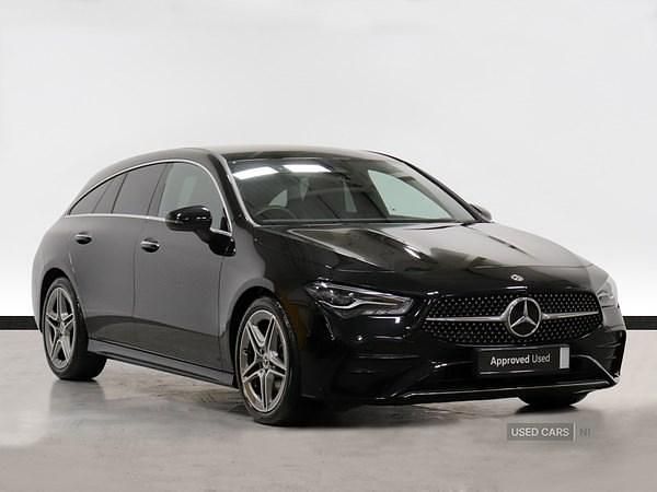 Black Used 2024 Mercedes CLA180 Executive Sedan | £25,995 (Fair price) - Image 1/4