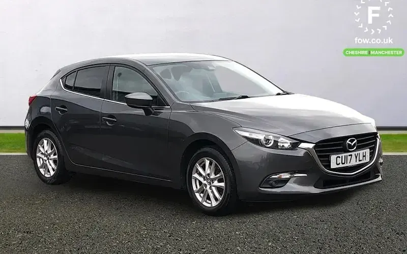 Begagnad Mazda 3 120 HK (88 kW) 2017 Grå Halvkombi