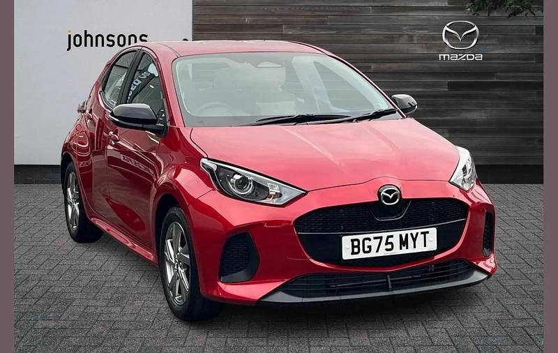 Red New 2025 Mazda 2 Exclusive-Line Hatchback | £20,945 (Fair price) - Image 1/4