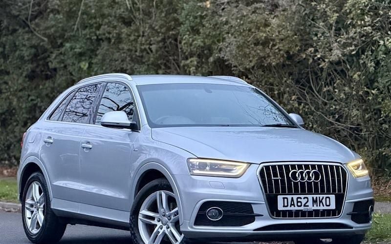 Silver Used 2013 Audi Q3 S-Line SUV | £7,490 (Good price) - Image 1/4