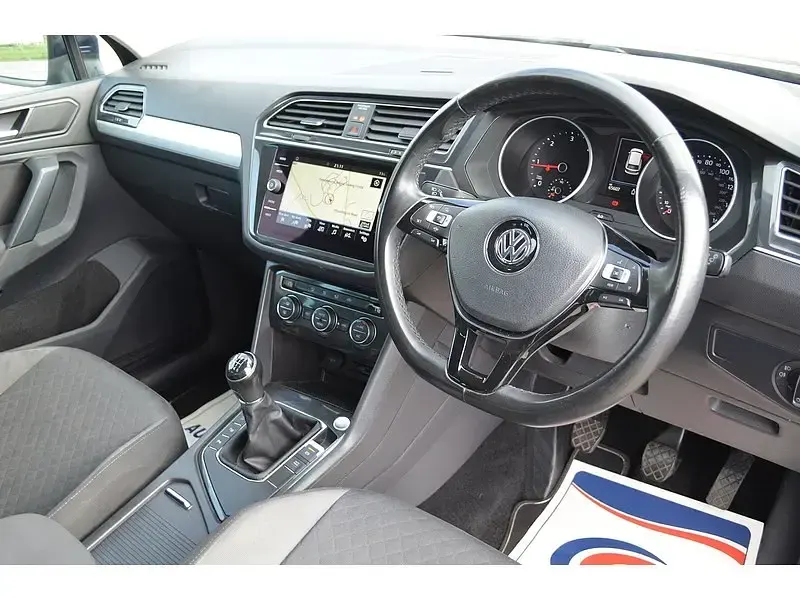 Second-hand VW Tiguan Match 150 CP (110 kW) 2019 Albastru SUV