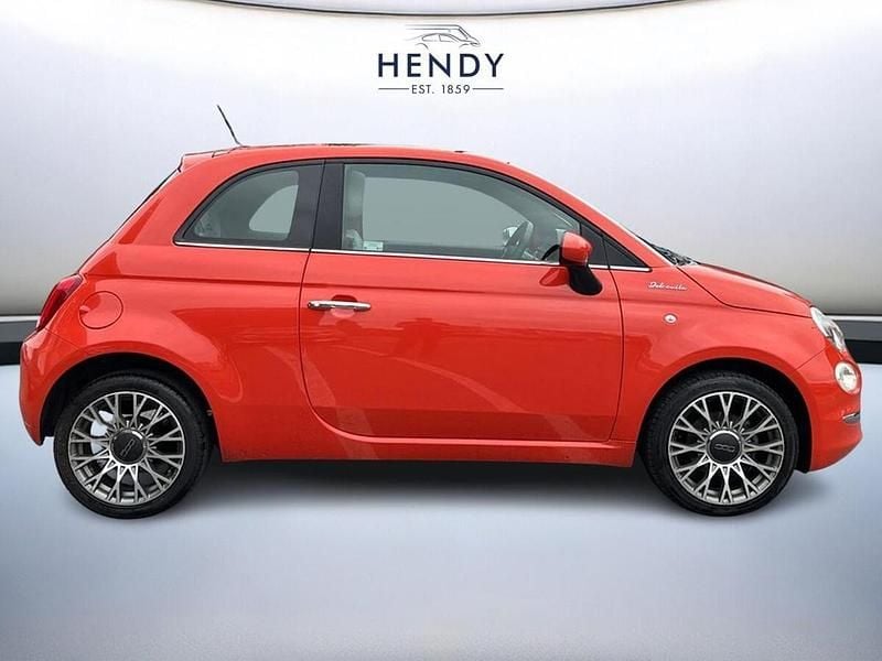 Orange Used 2022 Fiat 500 Dolcevita Hatchback | £8,899 (Good price) - Image 1/4