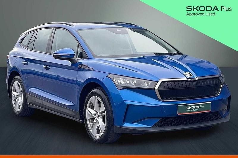 Used Skoda Enyaq iV Lounge 131 kW (179 HP) 2021 Race blue metallic SUV