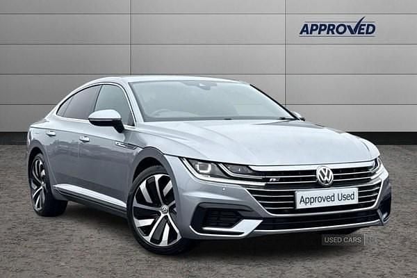 Silver Used 2019 VW Arteon R-line Hatchback | £18,495 (Fair price) - Image 1/4