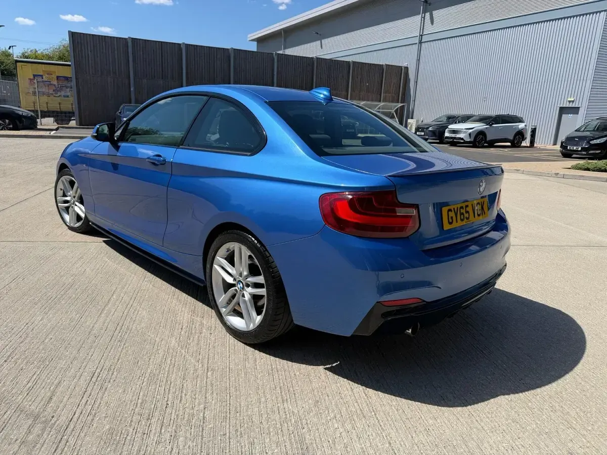 Used BMW 218 M Sport 2015 Blue Coupe