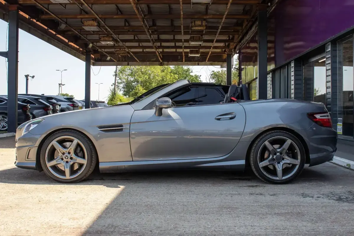 Used Mercedes SLK250 AMG 204 HP (150 kW) 2016 Grey Cabriolet