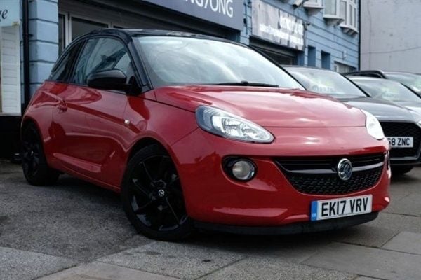 Used Vauxhall Adam 70 HP (51 kW) 2017 Red Hatchback