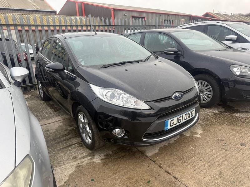 Used Ford Fiesta Zetec 96 HP (70 kW) 2011 Black Hatchback