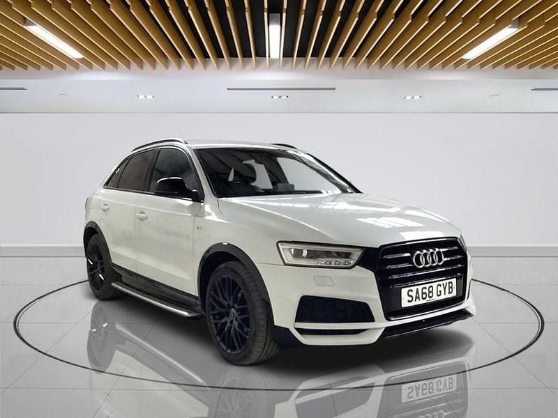 Used Audi Q3 Black Edition 150 HP (110 kW) 2018 White SUV