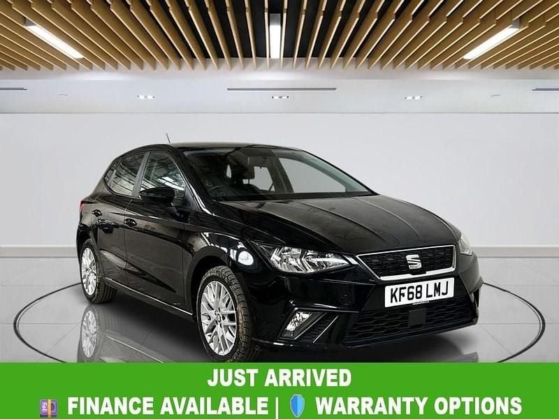 Used Seat Ibiza SE Technology 80 HP (58 kW) 2019 Black Hatchback