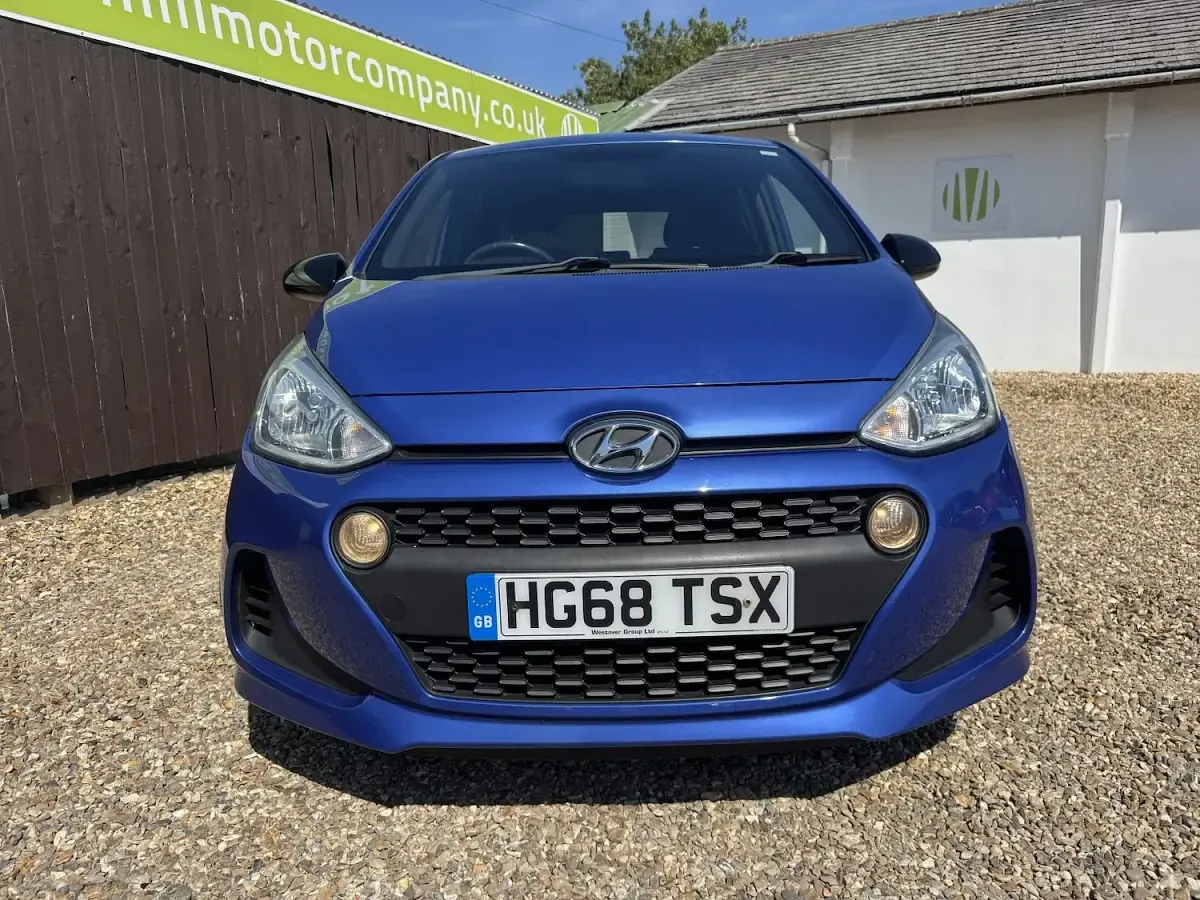 Used Hyundai i10 GO! 66 HP (48 kW) 2019 Blue Hatchback