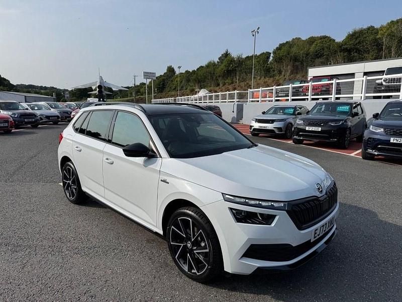 Used Skoda Kamiq Monte Carlo 110 HP (80 kW) 2024 White SUV