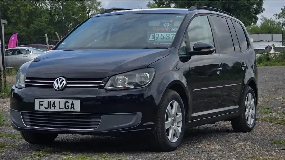 Used VW Touran 2014 Black MPV