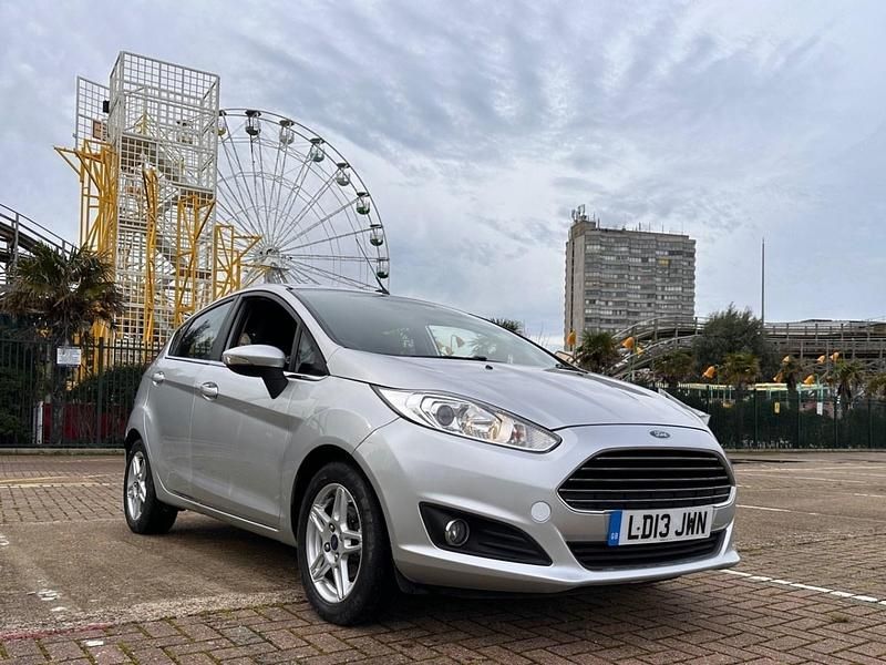 Silver Used 2013 Ford Fiesta Zetec Hatchback | £3,495 (Good price) - Image 1/4