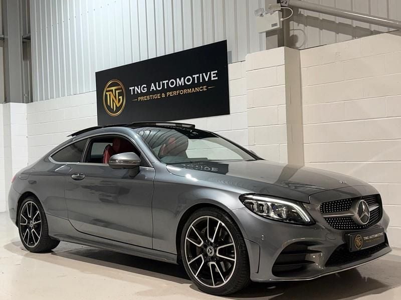 Used Mercedes C300 AMG line 2019 Grey Coupe