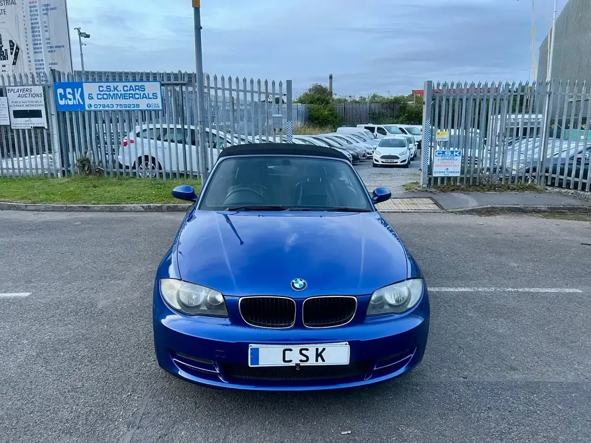 Used BMW 120 Cabriolet 2008 Blue Cabriolet