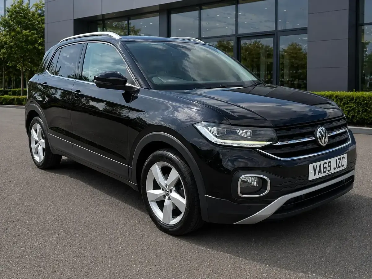 Used VW T-Cross SEL 115 HP (84 kW) 2020 Black SUV