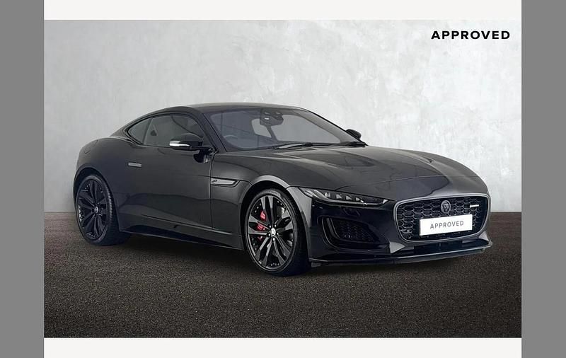 Black Used 2024 Jaguar F-Type R-Dynamic Coupe | £48,480 (Fair price) - Image 1/4