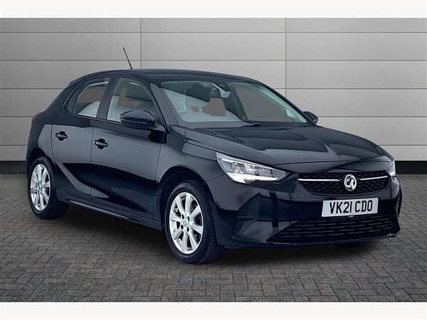 Diamond black Used 2021 Vauxhall Corsa Hatchback | £10,550 (Fair price) - Image 1/3