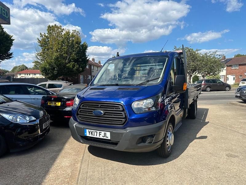 Used Ford Transit 130 HP (95 kW) 2017 Blue Cabriolet