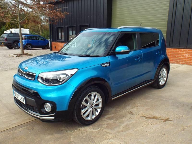 Used Kia Soul 2017 Blue SUV