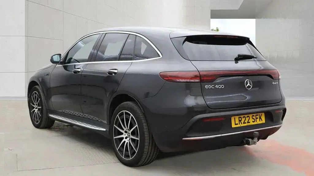 Used Mercedes EQC400 AMG line 300 kW (408 HP) 2022 Grey SUV