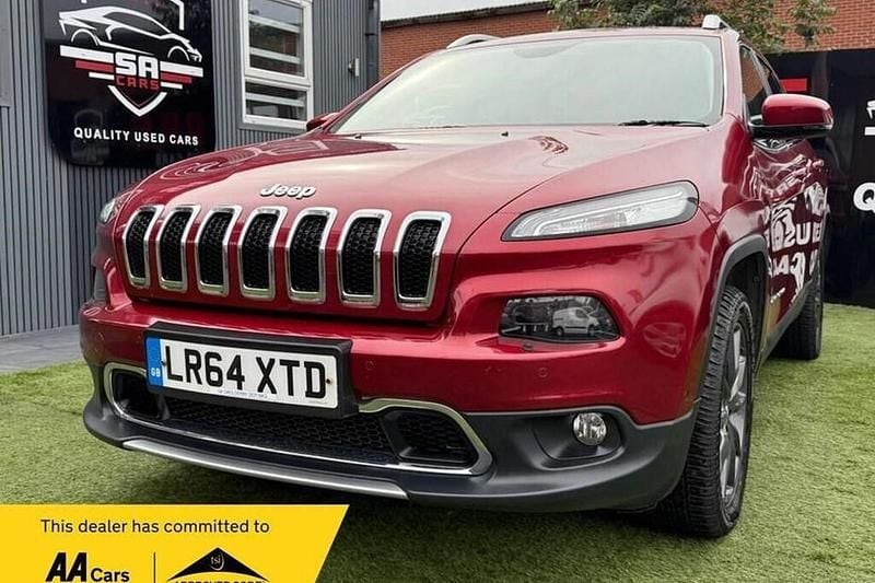 Red Used 2014 Jeep Cherokee Limited SUV | £4,995 (Fair price) - Image 1/1
