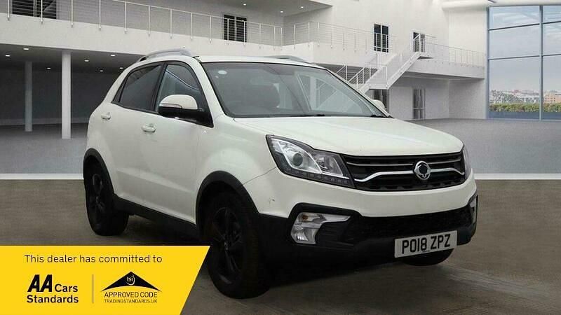 Used Ssangyong (KGM) Korando 2018 White Estate