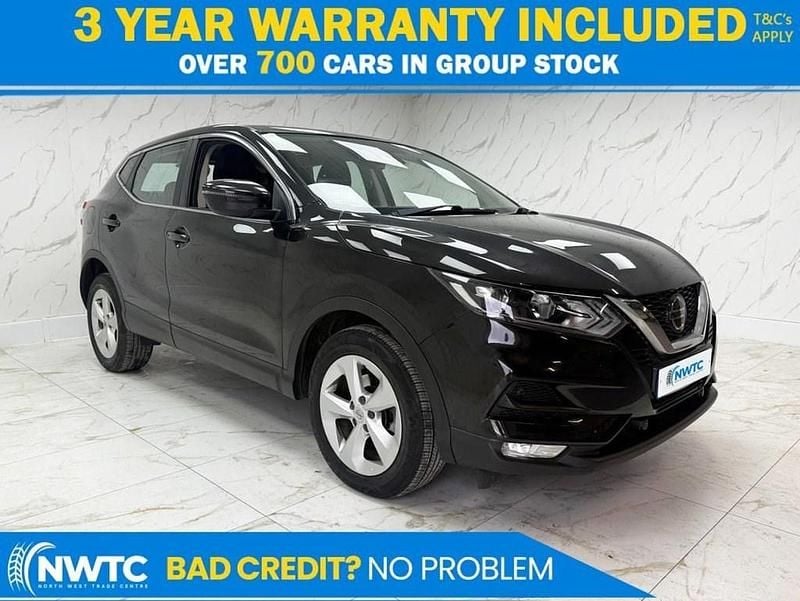 Used Nissan Qashqai Acenta Premium 115 HP (84 kW) 2018 Black SUV