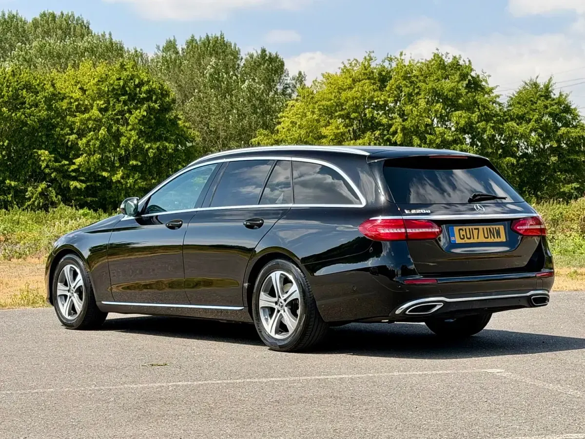 Used Mercedes E220 SE 2017 Black Estate