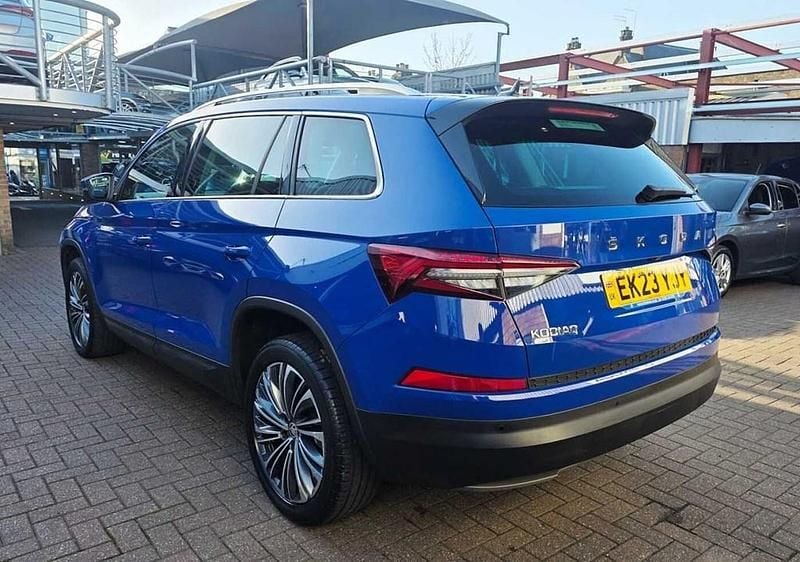 Used Skoda Kodiaq SE L Executive 150 HP (110 kW) 2023 Energy blue SUV
