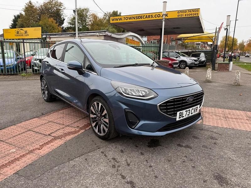 Used Ford Fiesta Titanium X 125 HP (91 kW) 2023 Blue Hatchback