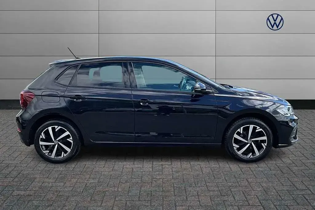 Used VW Polo Match 95 HP (69 kW) 2025 Black Hatchback