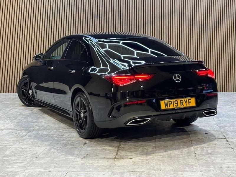 Used Mercedes CLA220 AMG Line Premium 190 HP (139 kW) 2019 Black Sedan