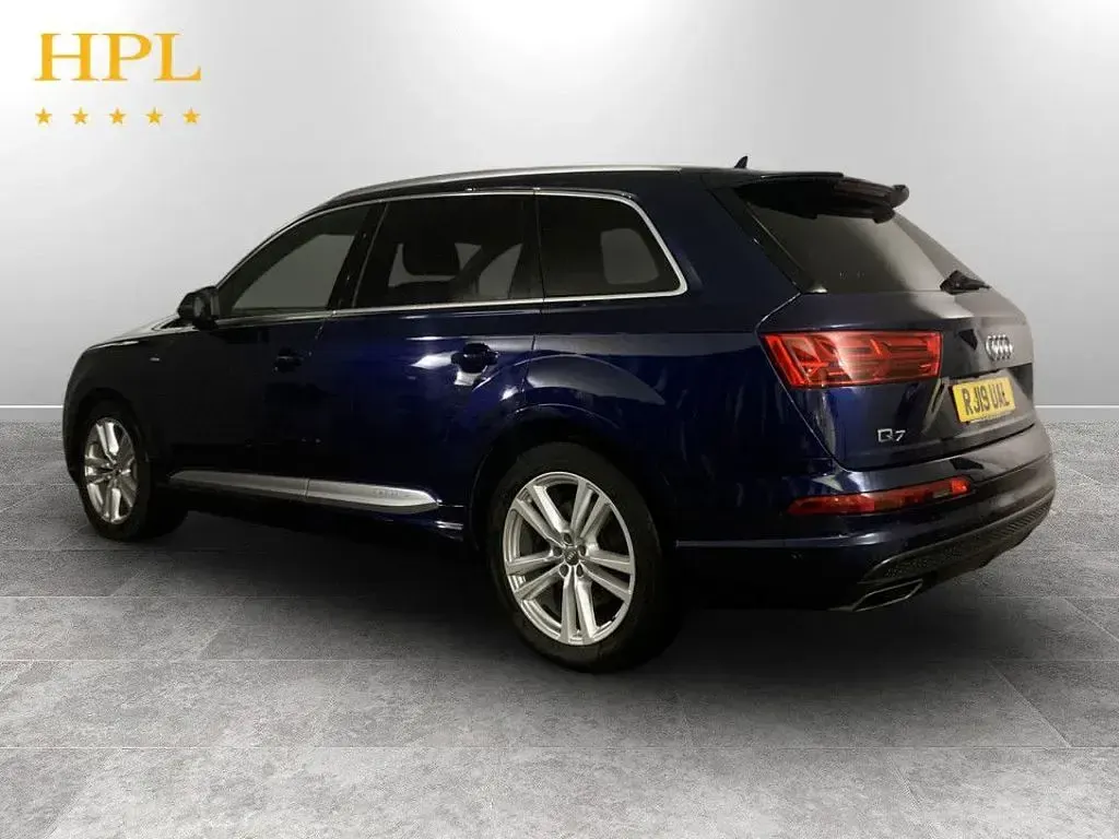 Used Audi Q7 S-Line 286 HP (210 kW) 2019 Blue SUV