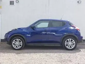 Used Nissan Juke N-Connecta 117 HP (86 kW) 2017 Blue SUV