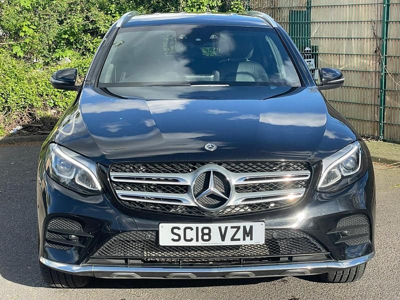 Used Mercedes GLC250 AMG line 2018 Black Estate