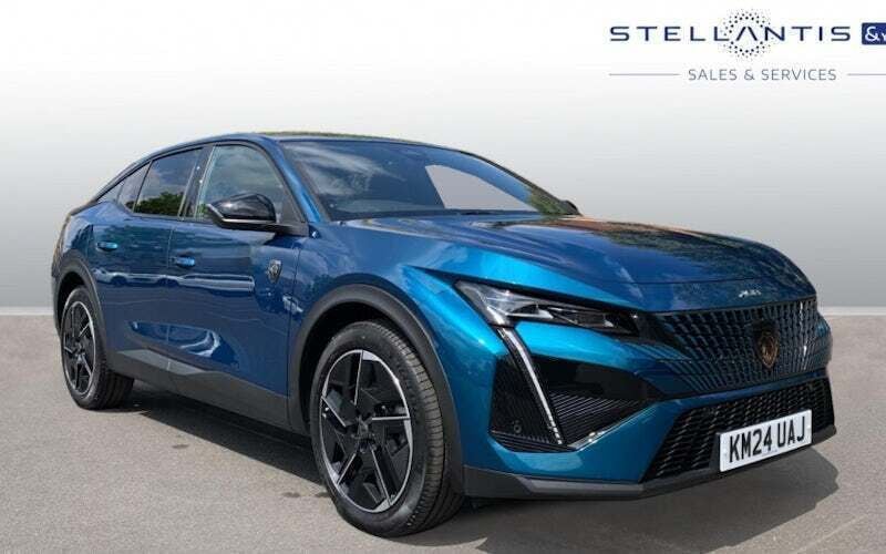 Blue Used 2024 Peugeot 408 GTi Sedan | £22,899 (Fair price) - Image 1/4