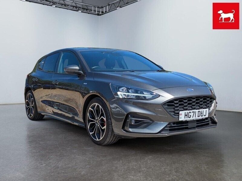 Grey Used 2022 Ford Focus ST-Line X Hatchback | £15,950 (Fair price) - Image 1/4
