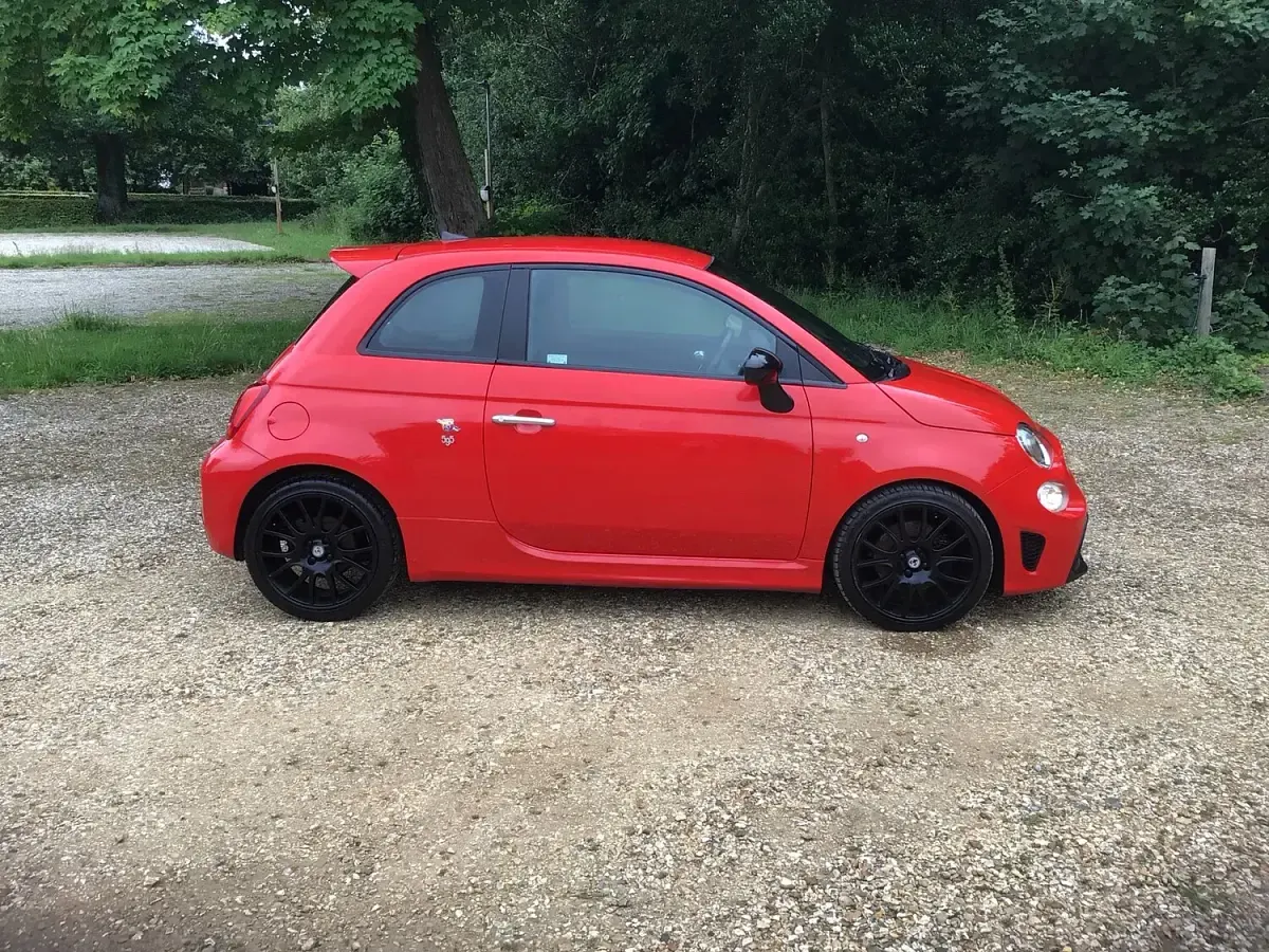 Used Abarth 595 160 HP (117 kW) 2017 Red Hatchback