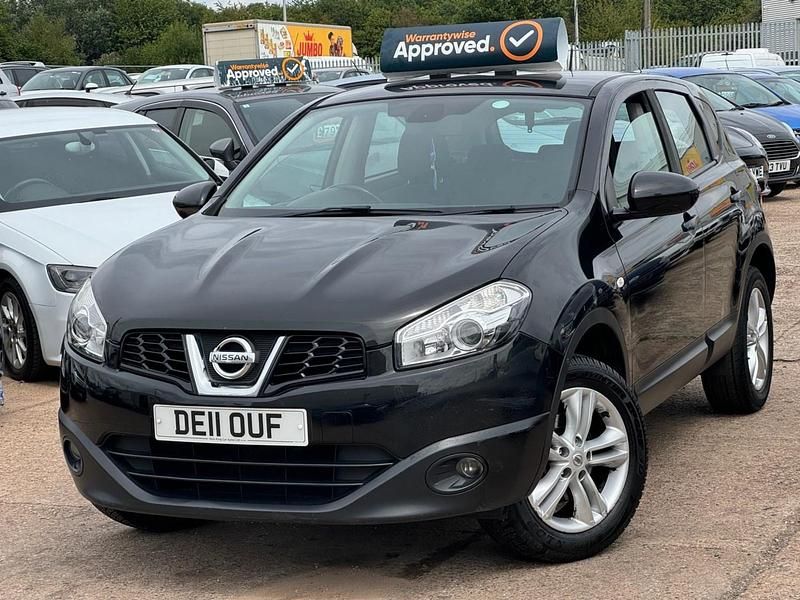 Used Nissan Qashqai Acenta 117 HP (86 kW) 2011 Black SUV