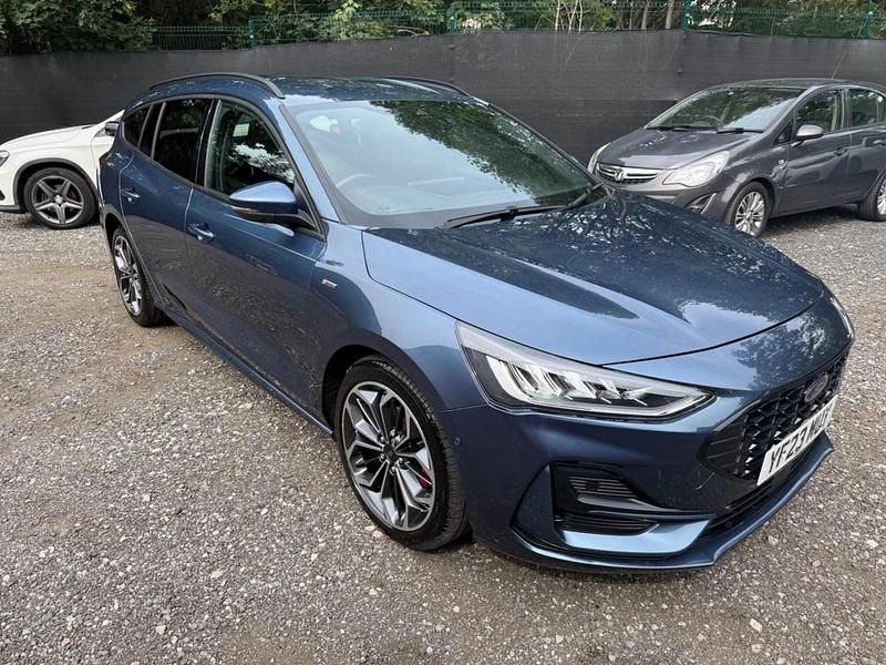 Blue Used 2023 Ford Focus ST-Line X Estate | £14,995 (Super price) - Image 1/4