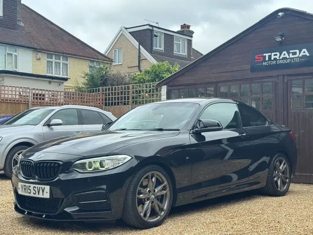 Used BMW M235 Comfort Edition 326 HP (239 kW) 2015 Black Coupe