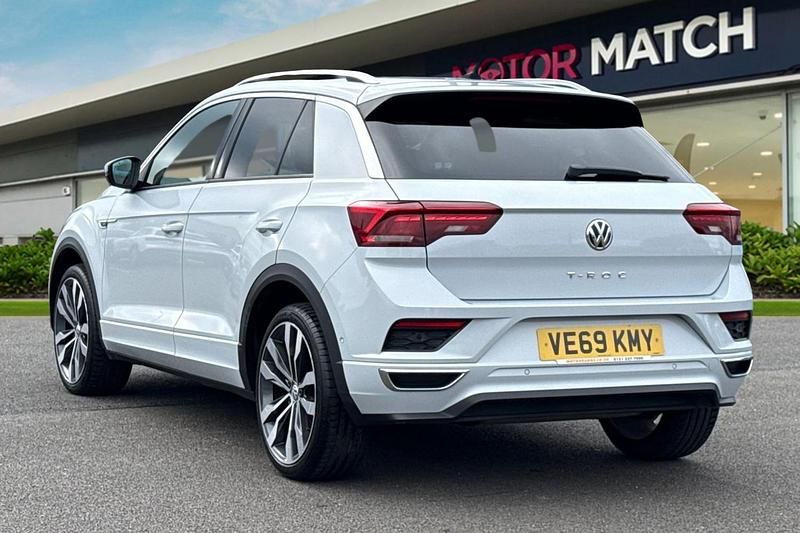 Used VW T-Roc R-line 2019 Silver SUV